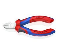 KNIPEX - Tronchese a tagliente laterale cromato, con manici rivestiti 125
