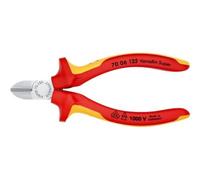 KNIPEX 70 06 125 Pinze diagonali Acciaio al cromo vanadio Plastica Arancione
