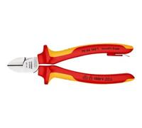 KNIPEX - Tronchese a tagliente laterale isolato secondo VDE, con occhiello di sicurezza, Lunghezza complessiva: 160 mm 160