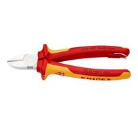KNIPEX 70 06 180 T Pinze diagonali Cromo Metallo Plastica Rosso Giallo 65 mm 180