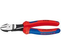 KNIPEX 74 12 180 Pinze diagonali Acciaio al cromo vanadio Plastica Blu Rosso 180