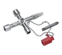 Knipex 00 11 04 chiave di armadietti di controllo e utilità