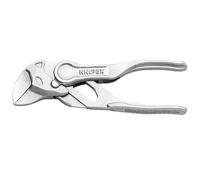 Knipex 86 04 100 BK Chiave A Nastro XS 100Mm Mini Chiave Regolabile Bocca Liscia