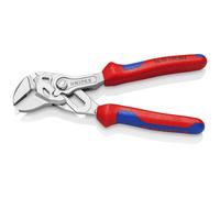 KNIPEX Pinza chiave con ganasce irruvidite e coperture multicomponente, cromata, 150mm Quantità:1