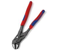 Knipex Pinza Chiave Pinza e Chiave in Un Unico Utensile Bonderizzata Grigia, Rivestiti in Materiale Bicomponente 250 Mm (Confezione Self-Service/Blister) 86 02 250 Sb
