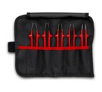 KNIPEX Assortimento di pinzette universali isolati 5 pezzi 90 mm, 92 00 04