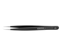 Knipex 92 21 01 ESD ESD Pinzetta 1 pezzo Acuminate, fini, extra sottili 128 mm