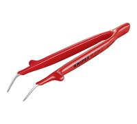KN 92 37 64 - Pinzetta, angolare, stretta, 150 mm, isolata
