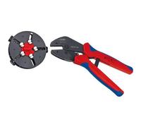 KNIPEX Pinza universale per terminali MultiCrimp® 97 33 01, con caricatore, brunita, 250mm Quantità:1