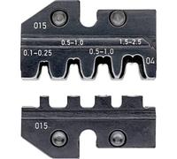 KNIPEX Set di matrici di crimpaggio 97 49 04 per connettori aperti non isolati 2,8 + 4,8mm Quantità:1