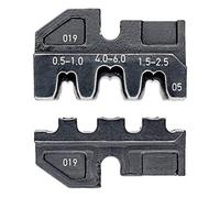 KNIPEX Set di matrici di crimpaggio 97 49 05 per connettori aperti non isolati 4,8 + 6,3mm Quantità:1