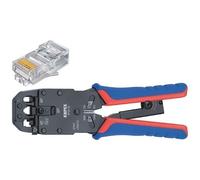 Knipex - 97 51 12 SB pinza crimpatrice Nero, Blu, Rosso