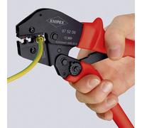 Knipex 97 52 04 Pinza crimpatrice Spina aperta non isolata 0.1 fino a 2.5 mm²