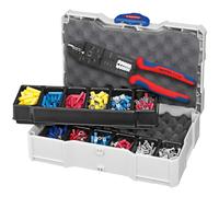 Knipex 97 90 25 Arricciato Assortimento per Cavo Connettori Con Stripping Pinze