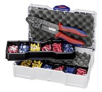 Knipex 97 90 26 Kit pinza crimpatrice 301 parti Capocorda isolato, Connettori a