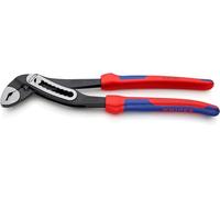88 02 300 Pinze a becco di pappagallo pinza, Tubi, pinza regolabile Nero/Rosso, Pinze a becco di pappagallo, 7 cm, 6 cm, Acciaio, Plastica, Blu/Rosso