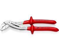 KNIPEX Alligator Pinza regolabile per tubi e dadi cromata isolati ad immersione, collaudati VDE 250 mm, 88 07 250