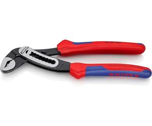 KNIPEX Alligator Pinza regolabile per tubi e dadi in confezione Self-service con impugnature multicomponente 180 mm, 88 02 180 SB