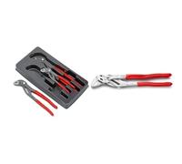 KNIPEX Assortimento Cobra 00 20 09 V02 (confezione self-service/blister) & Pinza chiave pinza e chiave in un unico utensile (250 mm) 86 03 250