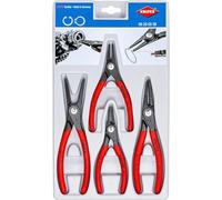 KNIPEX Assortimento di pinze di precisione per anelli di, 00 20 03 SB | sicurezza 4 pezzi