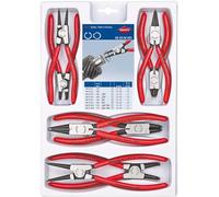 KNIPEX Assortimento di pinze per anelli di sicurezza 8 pezzi, 00 20 04 V01