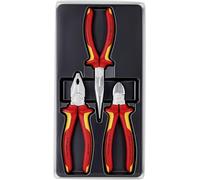 00 20 12 set di strumenti meccanici 3 strumenti, Set pinze Rosso, Giallo, 170 mm, 40 mm, 370 mm, 960 g, 3 strumenti