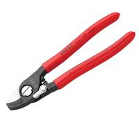 Knipex Cavo Cesoie PVC Impugnatura Con Molla di Ritorno 165mm KPX9521165