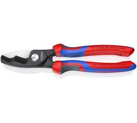 KNIPEX Cesoia per cavi con doppio tagliente con manici comfort, 95 12 200 | 200 mm