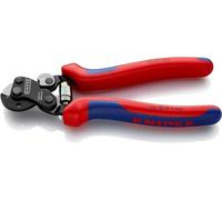 KNIPEX Cesoia per funi in acciaio anche per funi metalliche, 95 62 160 | altamente resistenti con impugnature multicomponente 160 mm