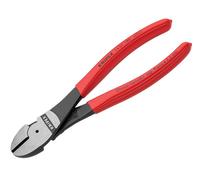 Knipex Cesoie Diagonali A Leva Alta Con Impugnatura In PVC 180Mm KPX7401180