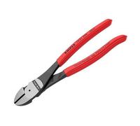 Knipex Cesoie Diagonali A Leva Alta Con Impugnatura In PVC 200Mm KPX7401200