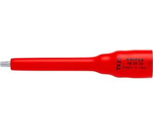 KNIPEX Chiave a bussola (doppio esagono) per TX25 123 mm, 98 29 25