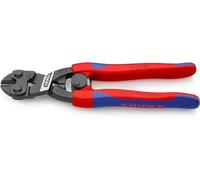 Knipex Cobolt Tronchese a Doppia Leva Bonderizzata Nera, Rivestiti in Materiale Bicomponente, Forma Affusolata 200 Mm 71 12 200