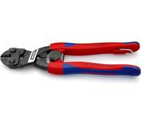 KNIPEX CoBolt Tronchese a doppia leva rivestiti in materiale, 71 32 200 T | bicomponente, forma affusolata, con anello di fissaggio