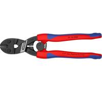 KNIPEX CoBolt Tronchese a doppia leva rivestiti in materiale bicomponente, forma affusolata 200 mm, 71 12 200