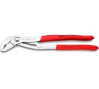 KNIPEX Cobra Pinza regolabile di nuova generazione per tubi e dadi in confezione Self-service cromata Rivestiti in resina sintetica, 87 03 300 SB