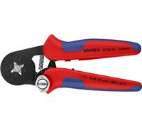 KNIPEX Crimpatrice per terminali a bussola, con regolazione automatica per crimpaggio laterale con impugnature multicomponente 180, 97 53 04