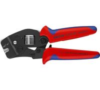 KNIPEX Crimpatrice per terminali a bussola, con regolazione, 97 53 08 | automatica per crimpaggio frontale con impugnature multicomponente 190