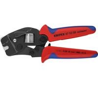 KNIPEX Crimpatrice per terminali a bussola, con regolazione automatica per crimp