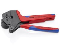 KNIPEX Crimpatrice universale per terminali per matrici intercambiabili brunita con impugnature multicomponente 200 mm, 97 43 66 EVO