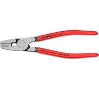 KNIPEX Pinza per serrare terminali a bussola 97 81 180 con ingresso frontale, 180mm Quantità:1