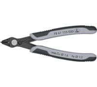 78 61 125 ESD pinza Pinze per taglio laterale, Pinze per elettronica Pinze per taglio laterale, 9 mm, 1,6 mm, Acciaio inossidabile, Acciaio, Plastica, Nero/Grigio