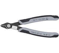 KNIPEX Electronic Super Knips ESD con impugnature, 78 71 125 ESD | multicomponente 125 mm