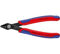 KNIPEX Electronic Super Knips in confezione Self-service con impugnature multicomponente 125 mm, 78 61 125 SB