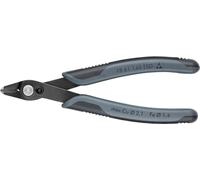 78 61 140 ESD tagliafibre, Pinze per elettronica grigio, Acciaio inossidabile, Nero