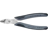 78 03 140 ESD non classificato, Pinze per elettronica grigio, Side-cutting pliers, Acciaio inossidabile, Acciaio, Plastica, Nero/Grigio, 12,5 cm, 55 g