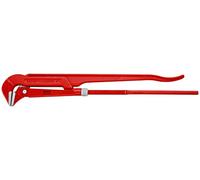 Knipex Giratubi con Ganasce a 90° Rossa, Verniciata a Polvere 750 Mm 83 10 040