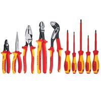 KNIPEX Isolato Industriale Set Attrezzi Con Rigido Custodia 10 Pezzi