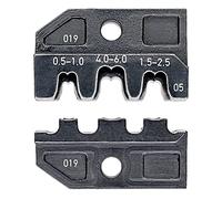 KNIPEX Set di matrici di crimpaggio 97 49 05 per connettori aperti non isolati 4,8 + 6,3mm Quantità:1