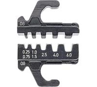 KNIPEX Matrice di crimpaggio per terminali a bussola preisolati e non isolati 0,25-6 mm², 97 39 08